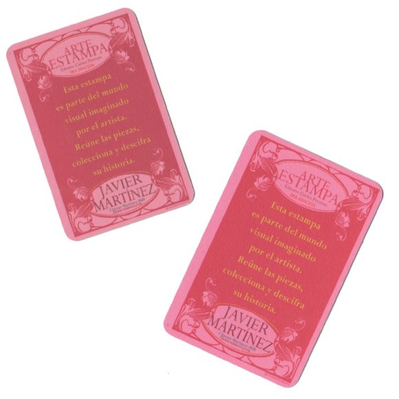 ART & ILLUSTRATION CARDS SET OF (3) cards by artist Javier Martinez | FINE ART - Picture 2 of 3